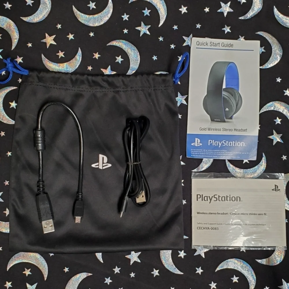 PlayStation | Gold Wireless Stereo Headset